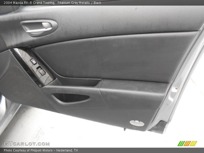 Titanium Gray Metallic / Black 2004 Mazda RX-8 Grand Touring