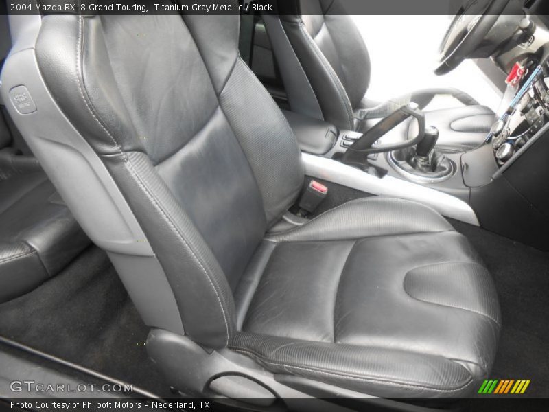 Titanium Gray Metallic / Black 2004 Mazda RX-8 Grand Touring