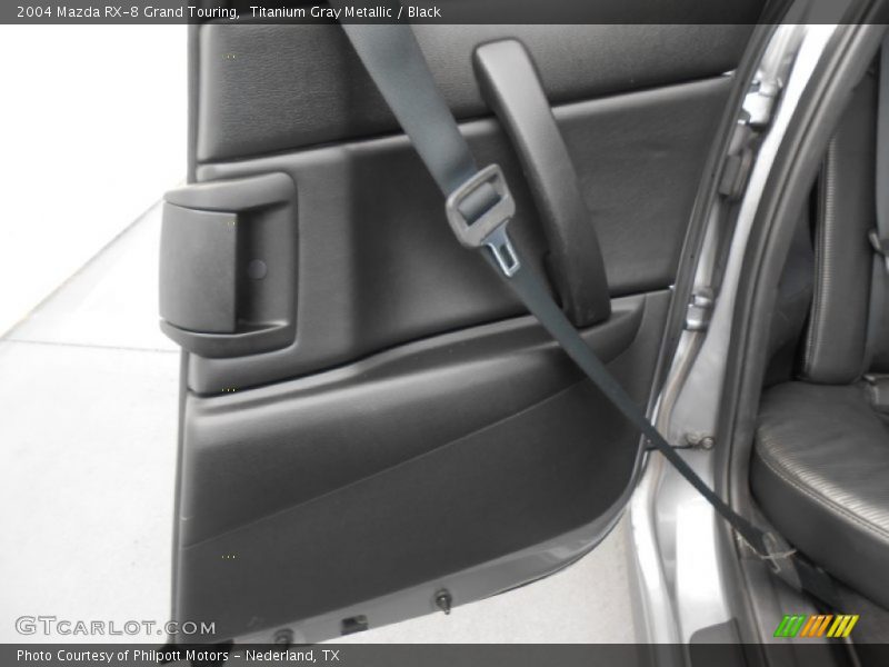 Titanium Gray Metallic / Black 2004 Mazda RX-8 Grand Touring
