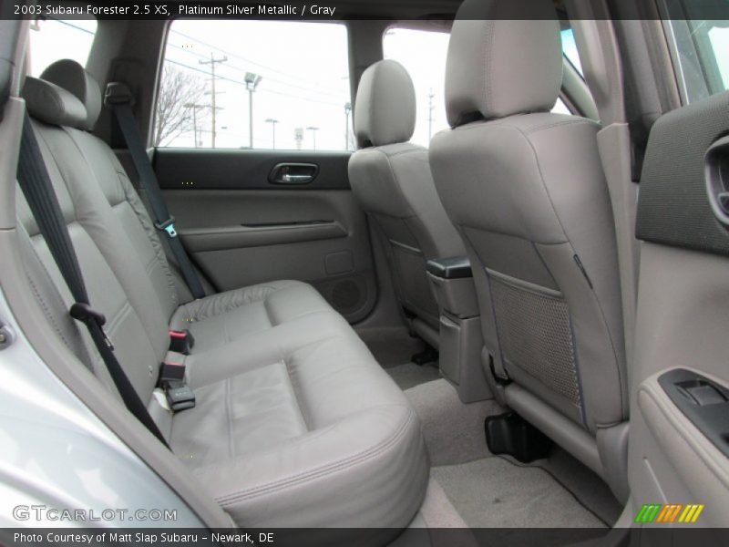 Platinum Silver Metallic / Gray 2003 Subaru Forester 2.5 XS