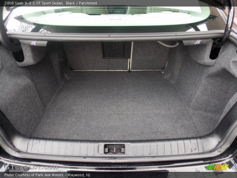  2008 9-3 2.0T Sport Sedan Trunk