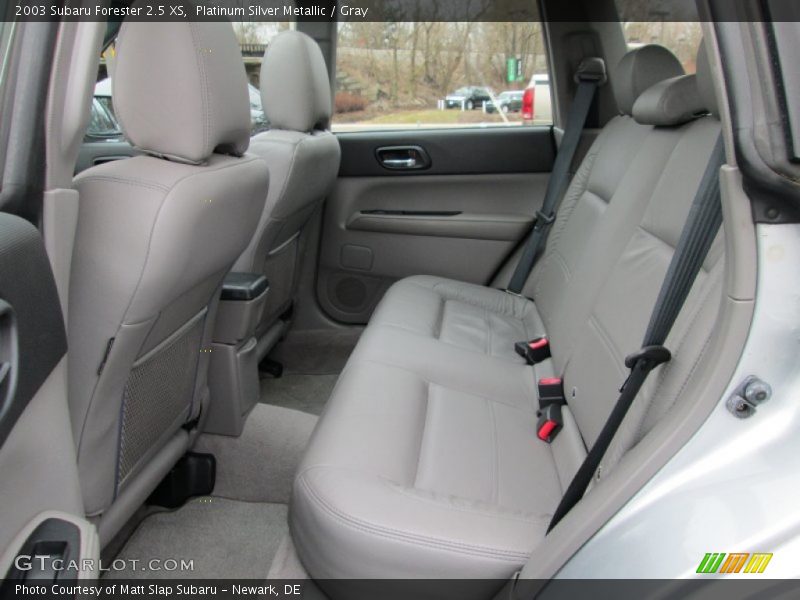 Platinum Silver Metallic / Gray 2003 Subaru Forester 2.5 XS