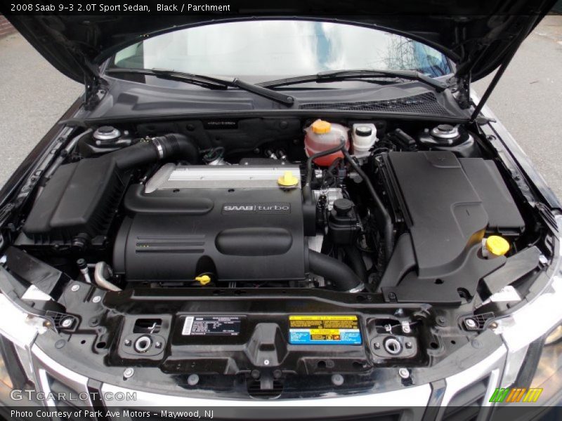  2008 9-3 2.0T Sport Sedan Engine - 2.0 Liter Turbocharged DOHC 16-Valve 4 Cylinder