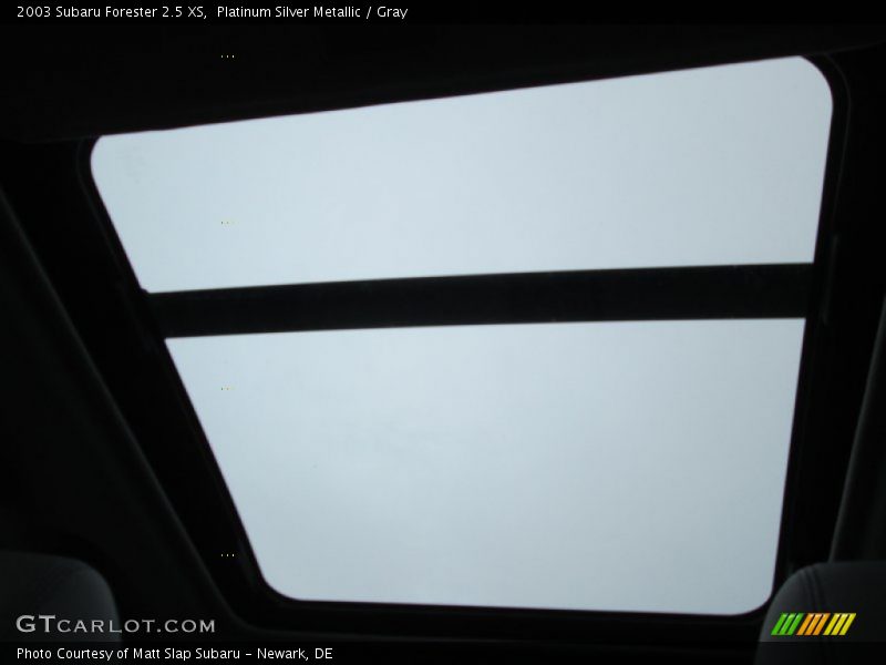 Platinum Silver Metallic / Gray 2003 Subaru Forester 2.5 XS