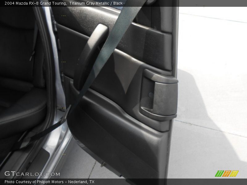 Titanium Gray Metallic / Black 2004 Mazda RX-8 Grand Touring