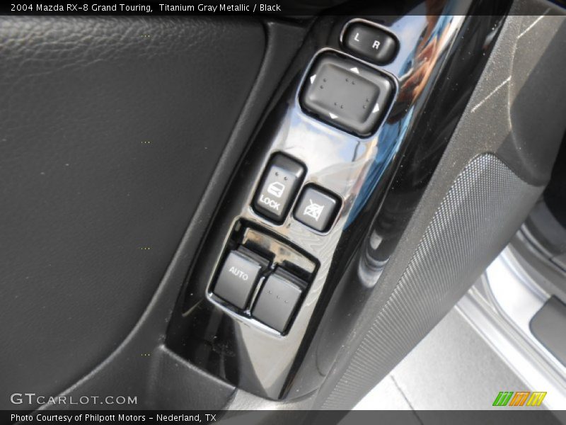 Titanium Gray Metallic / Black 2004 Mazda RX-8 Grand Touring