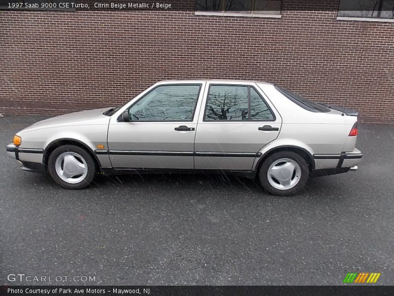  1997 9000 CSE Turbo Citrin Beige Metallic