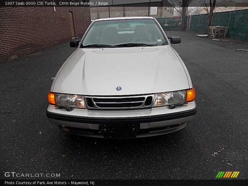 Citrin Beige Metallic / Beige 1997 Saab 9000 CSE Turbo