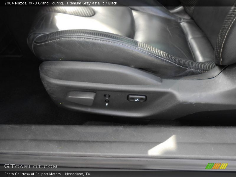 Titanium Gray Metallic / Black 2004 Mazda RX-8 Grand Touring