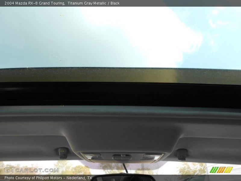 Titanium Gray Metallic / Black 2004 Mazda RX-8 Grand Touring