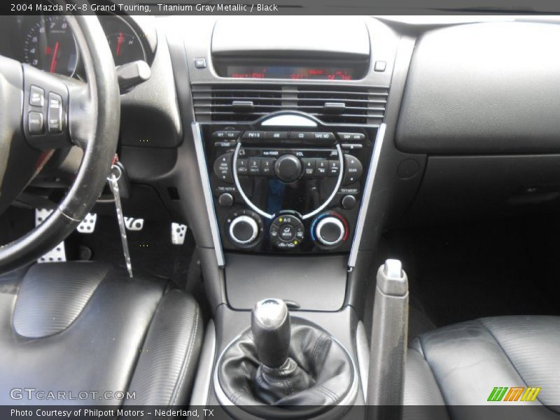 Titanium Gray Metallic / Black 2004 Mazda RX-8 Grand Touring