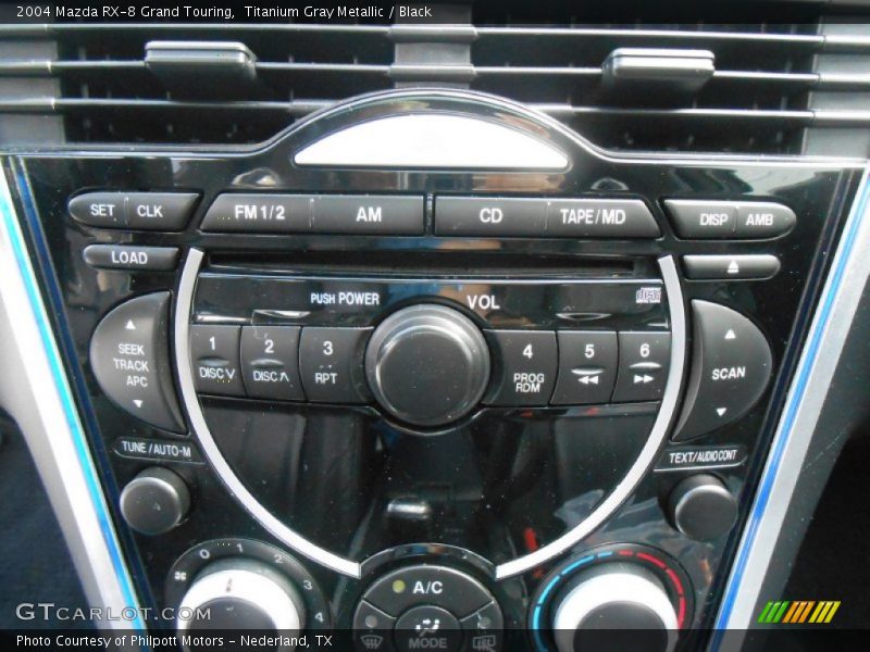 Titanium Gray Metallic / Black 2004 Mazda RX-8 Grand Touring