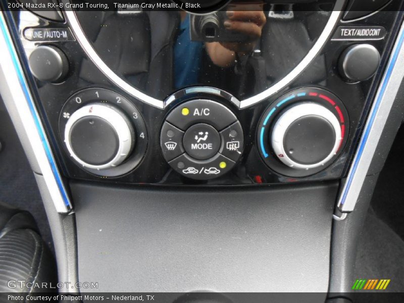 Titanium Gray Metallic / Black 2004 Mazda RX-8 Grand Touring