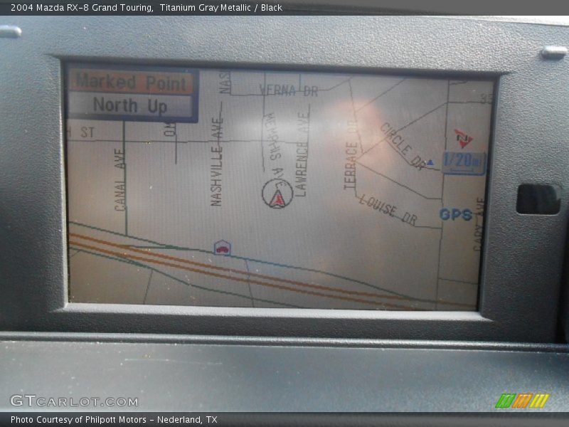 Titanium Gray Metallic / Black 2004 Mazda RX-8 Grand Touring