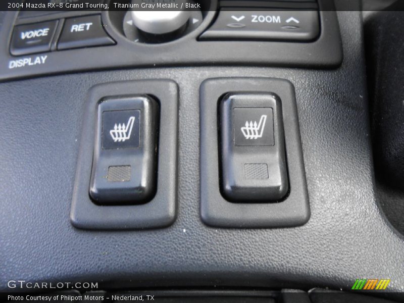 Titanium Gray Metallic / Black 2004 Mazda RX-8 Grand Touring