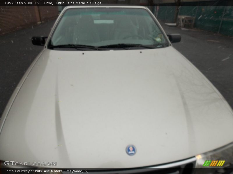 Citrin Beige Metallic / Beige 1997 Saab 9000 CSE Turbo