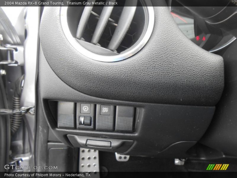 Titanium Gray Metallic / Black 2004 Mazda RX-8 Grand Touring