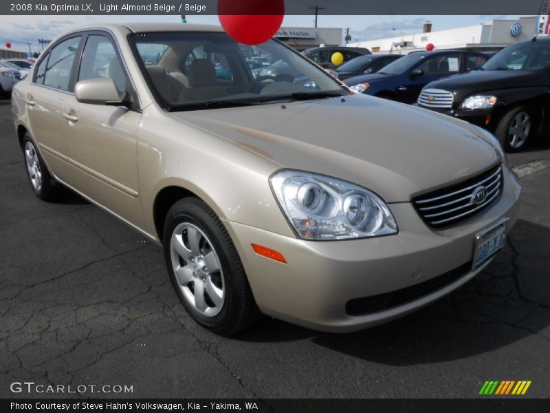 Light Almond Beige / Beige 2008 Kia Optima LX