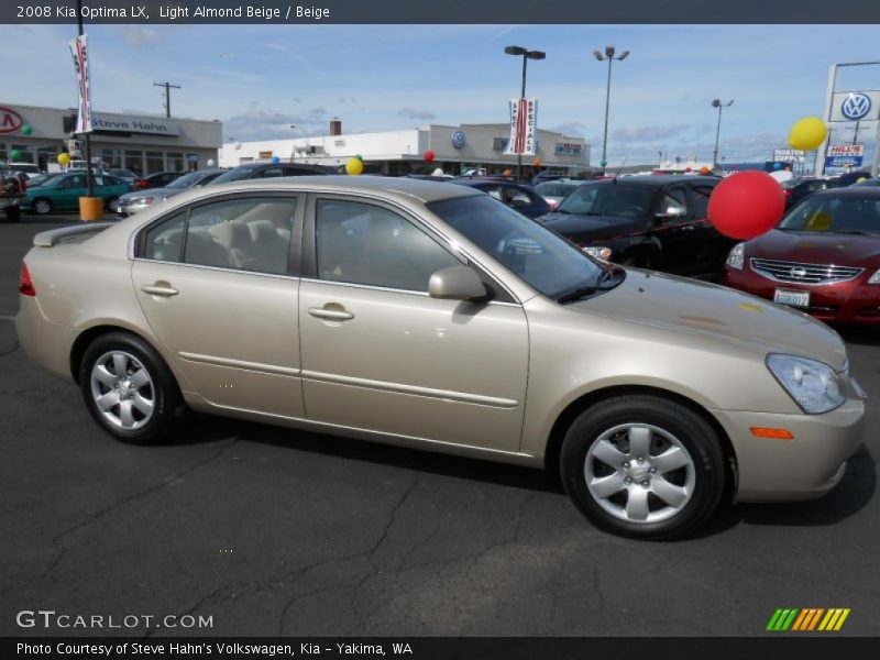 Light Almond Beige / Beige 2008 Kia Optima LX