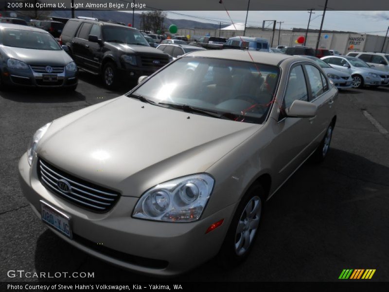 Light Almond Beige / Beige 2008 Kia Optima LX
