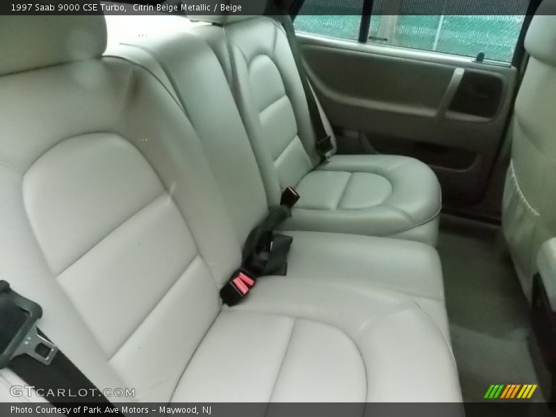 Citrin Beige Metallic / Beige 1997 Saab 9000 CSE Turbo