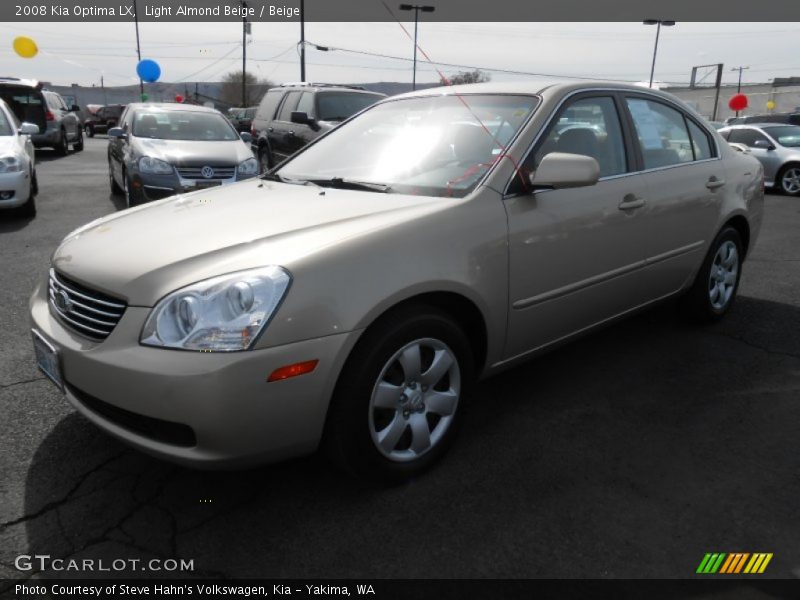 Light Almond Beige / Beige 2008 Kia Optima LX