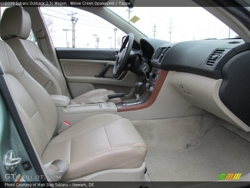 Willow Green Opalescent / Taupe 2006 Subaru Outback 2.5i Wagon