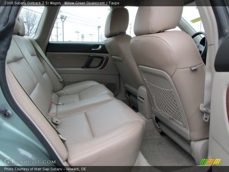 Willow Green Opalescent / Taupe 2006 Subaru Outback 2.5i Wagon