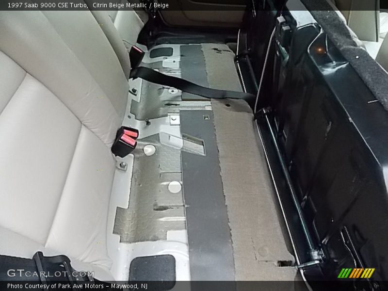 Citrin Beige Metallic / Beige 1997 Saab 9000 CSE Turbo