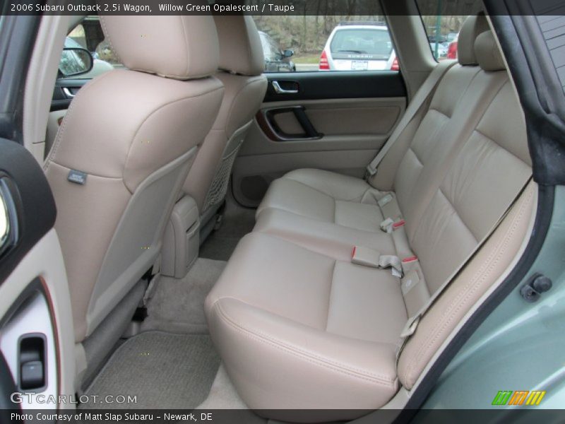 Willow Green Opalescent / Taupe 2006 Subaru Outback 2.5i Wagon