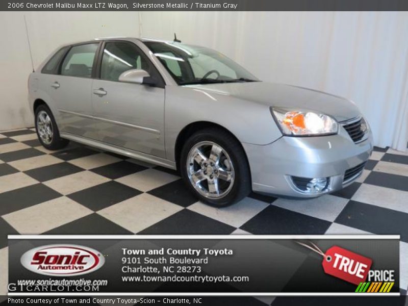 Silverstone Metallic / Titanium Gray 2006 Chevrolet Malibu Maxx LTZ Wagon