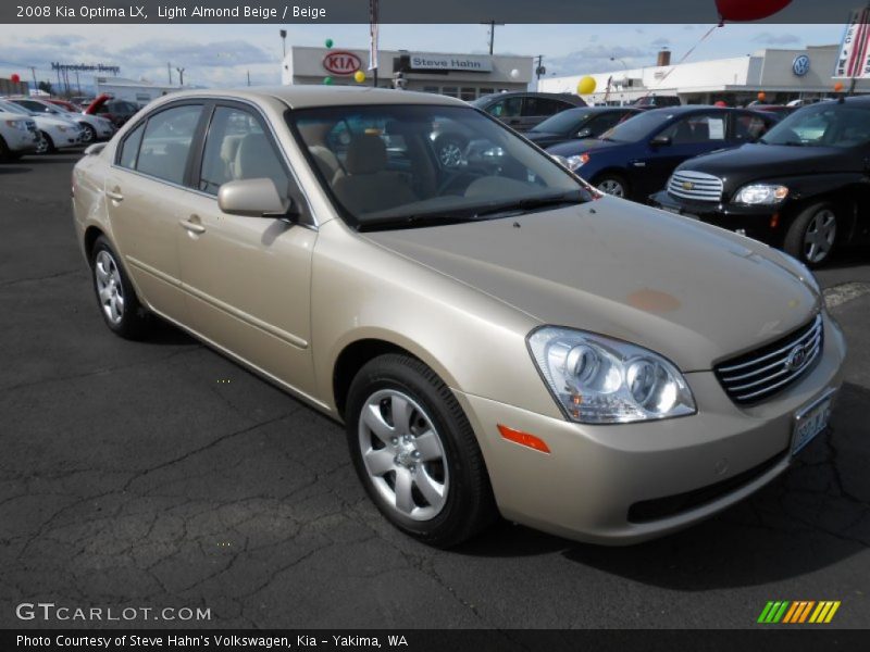 Light Almond Beige / Beige 2008 Kia Optima LX