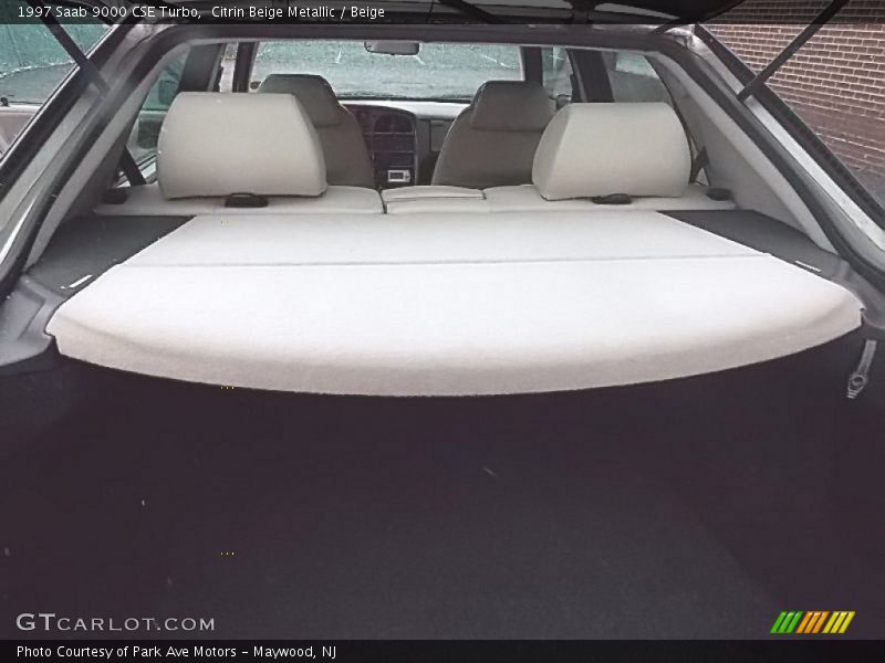 Citrin Beige Metallic / Beige 1997 Saab 9000 CSE Turbo