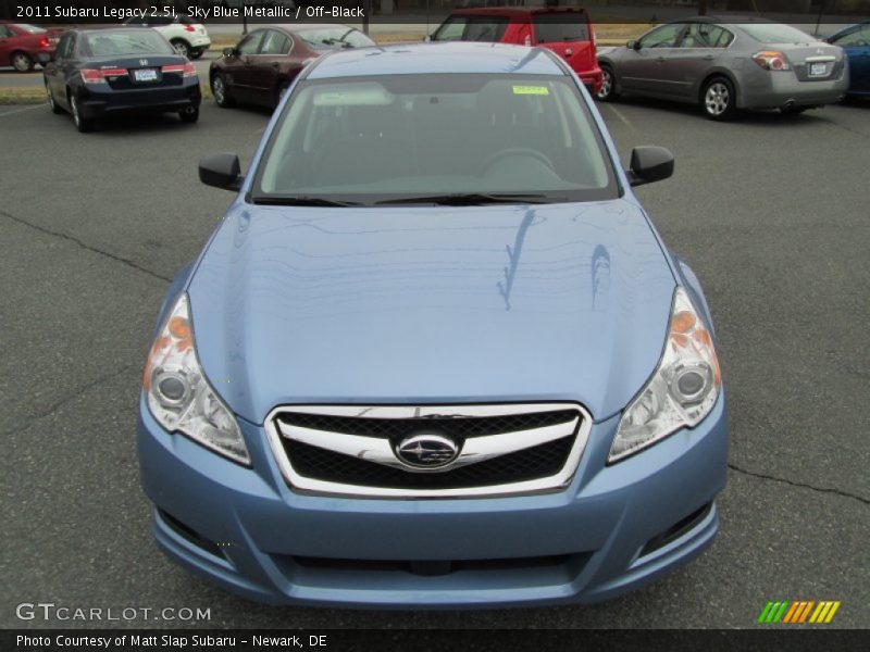 Sky Blue Metallic / Off-Black 2011 Subaru Legacy 2.5i