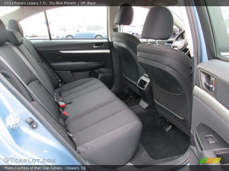 Sky Blue Metallic / Off-Black 2011 Subaru Legacy 2.5i