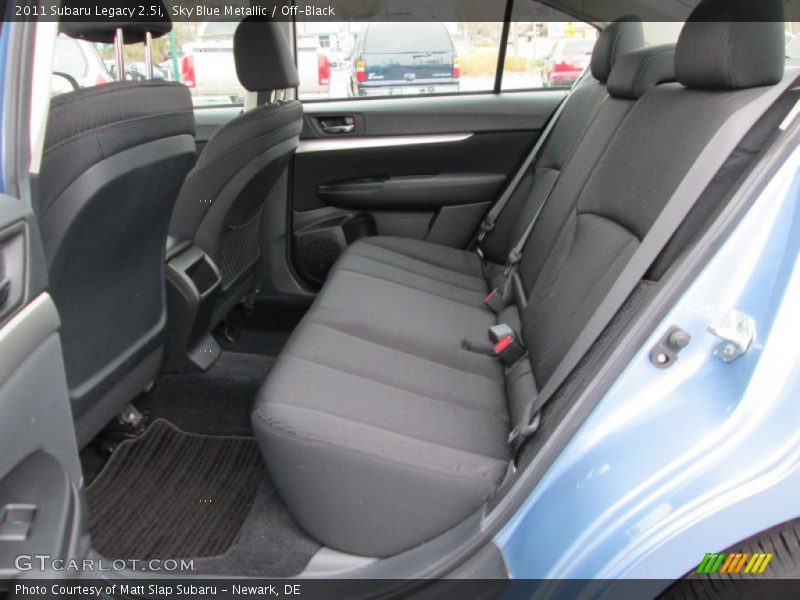 Sky Blue Metallic / Off-Black 2011 Subaru Legacy 2.5i