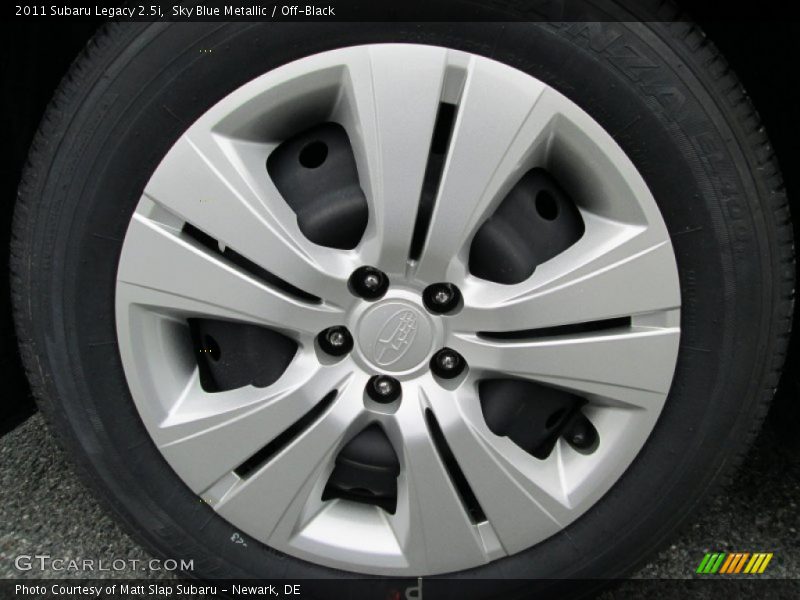 Sky Blue Metallic / Off-Black 2011 Subaru Legacy 2.5i