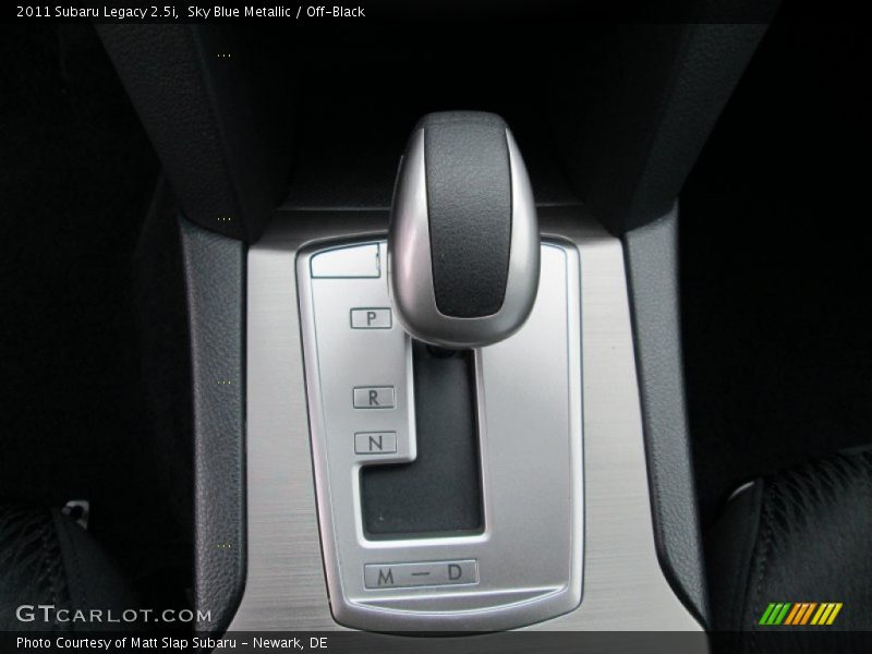 Sky Blue Metallic / Off-Black 2011 Subaru Legacy 2.5i