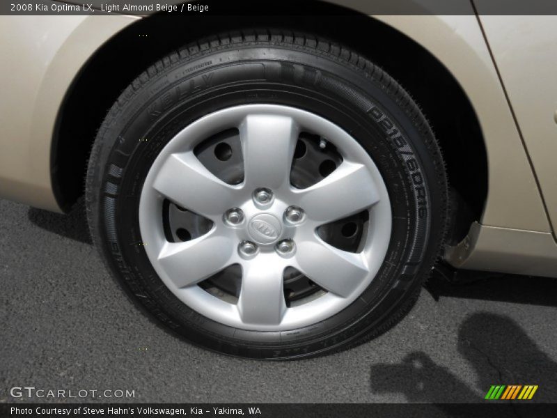 Light Almond Beige / Beige 2008 Kia Optima LX