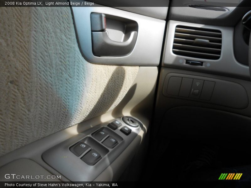 Light Almond Beige / Beige 2008 Kia Optima LX