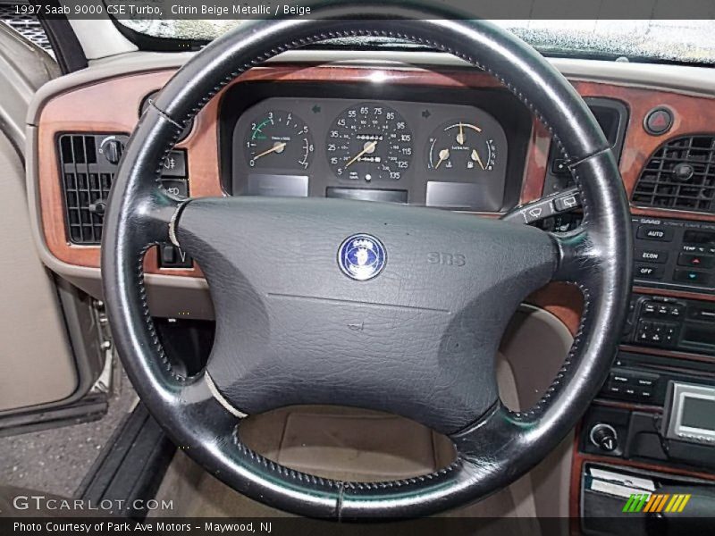  1997 9000 CSE Turbo Steering Wheel
