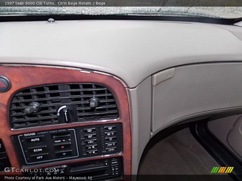 Citrin Beige Metallic / Beige 1997 Saab 9000 CSE Turbo