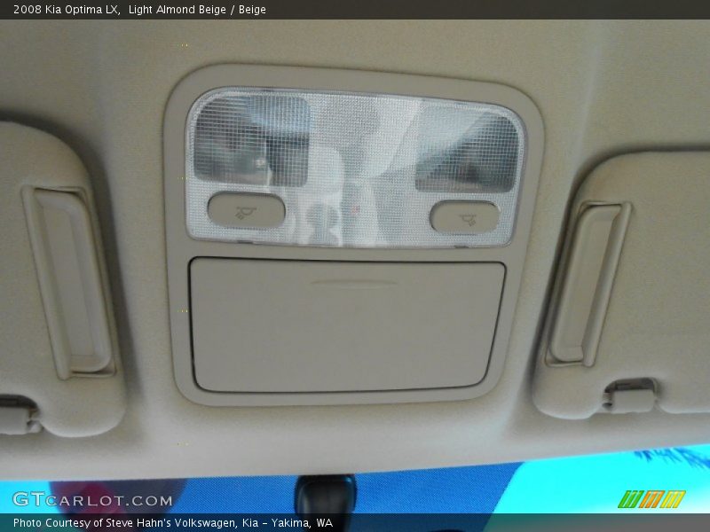 Light Almond Beige / Beige 2008 Kia Optima LX