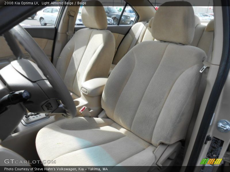 Light Almond Beige / Beige 2008 Kia Optima LX
