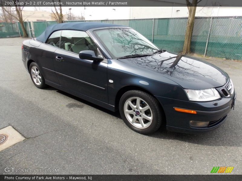 Front 3/4 View of 2007 9-3 2.0T Convertible