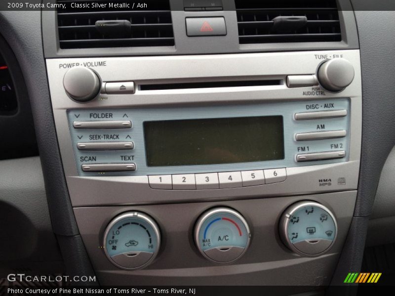 Controls of 2009 Camry 