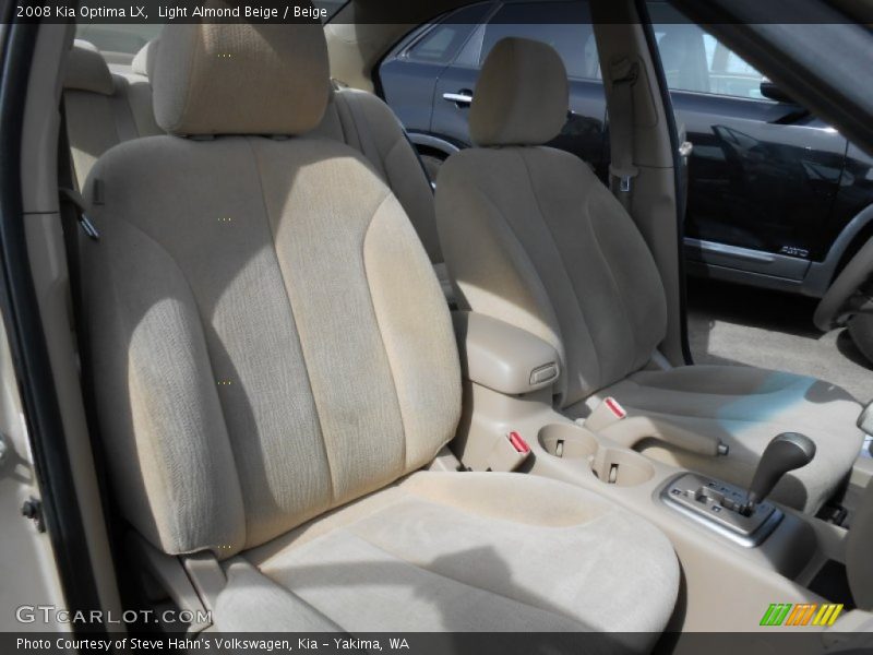 Light Almond Beige / Beige 2008 Kia Optima LX