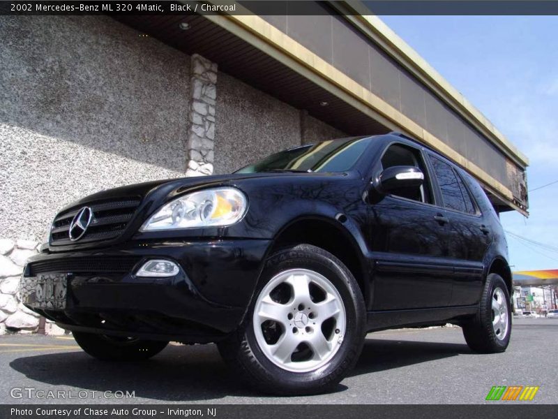 Black / Charcoal 2002 Mercedes-Benz ML 320 4Matic