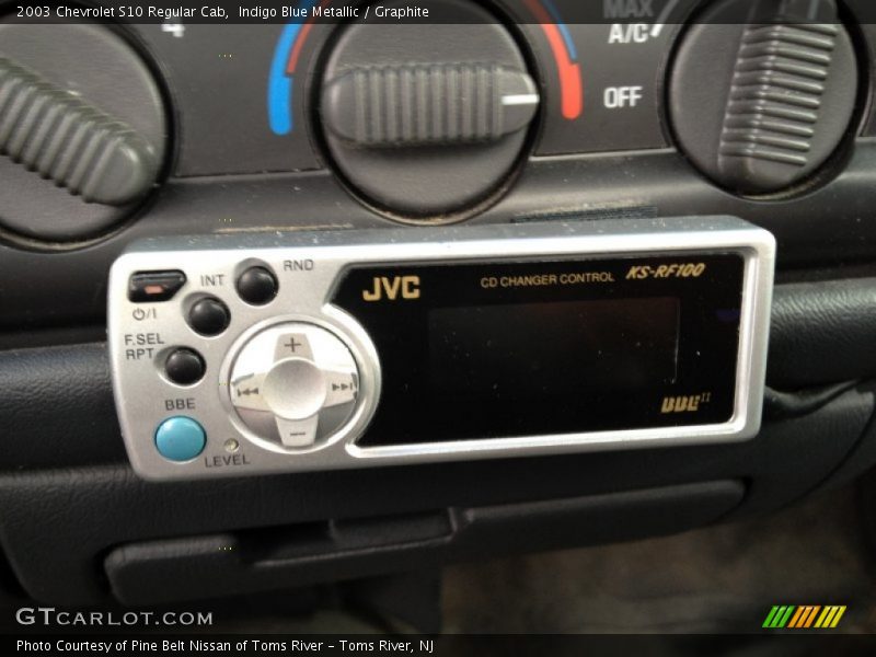 Indigo Blue Metallic / Graphite 2003 Chevrolet S10 Regular Cab