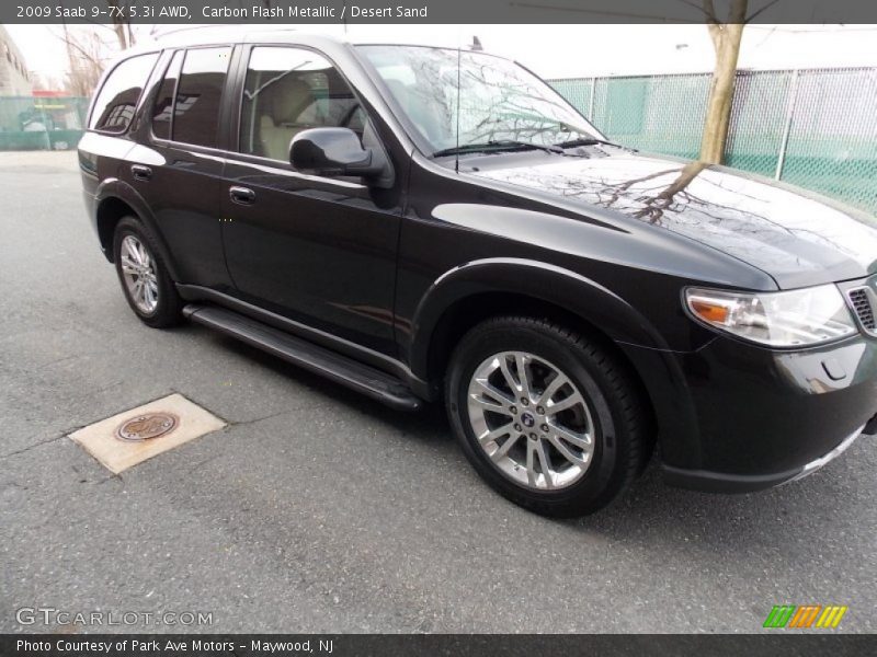 Carbon Flash Metallic / Desert Sand 2009 Saab 9-7X 5.3i AWD